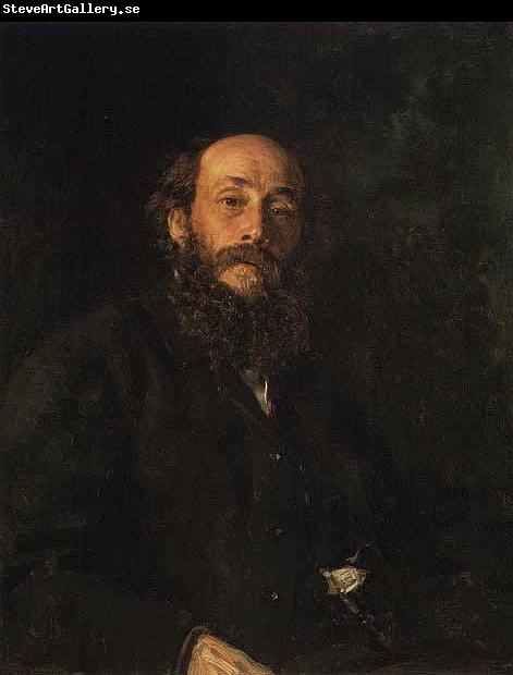 Ilya Repin Portrait of painter Nikolai Nikolayevich Ge